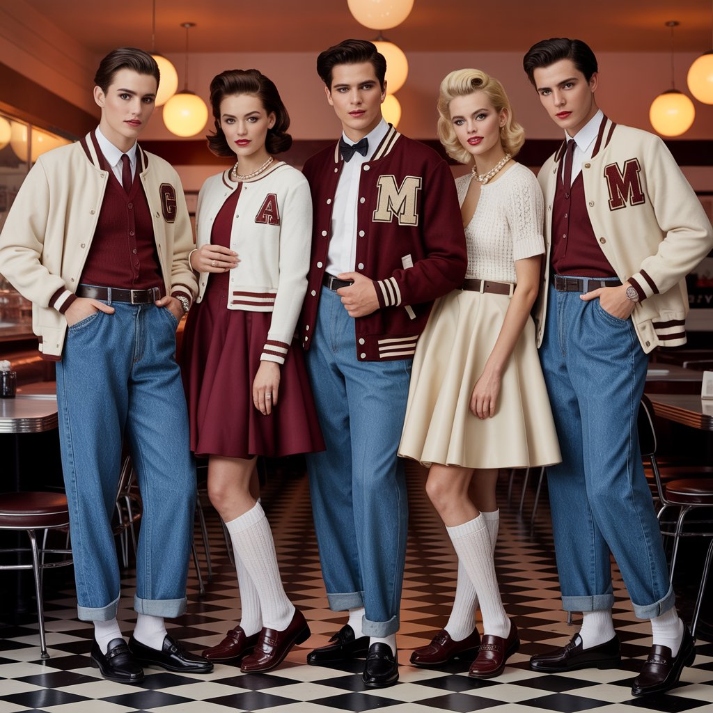 Old School Outfits