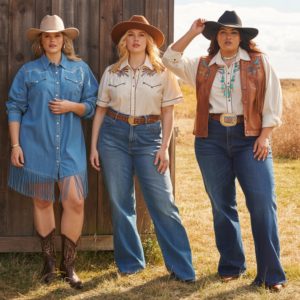 Plus Size Western Outfits