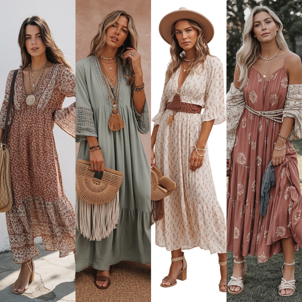 Boho Dress Outfit Ideas