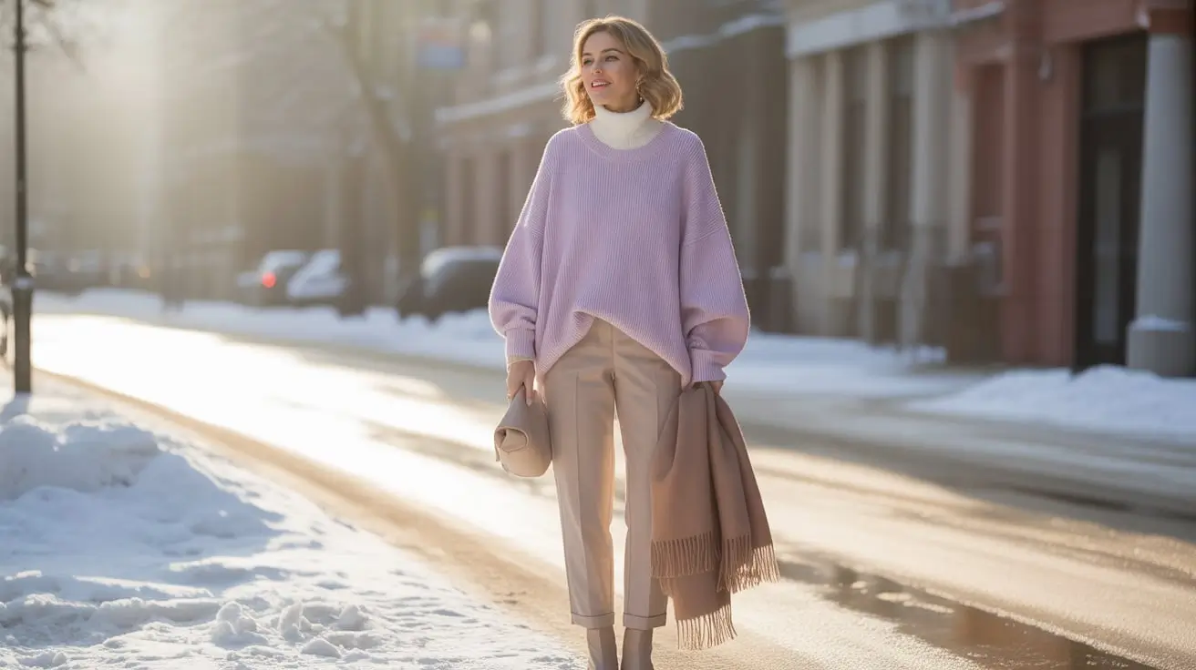 Winter Outfits Aesthetic Cold Weather