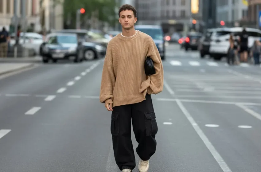  15 Cozy Black Baggy Pants Outfit Ideas to Try Now