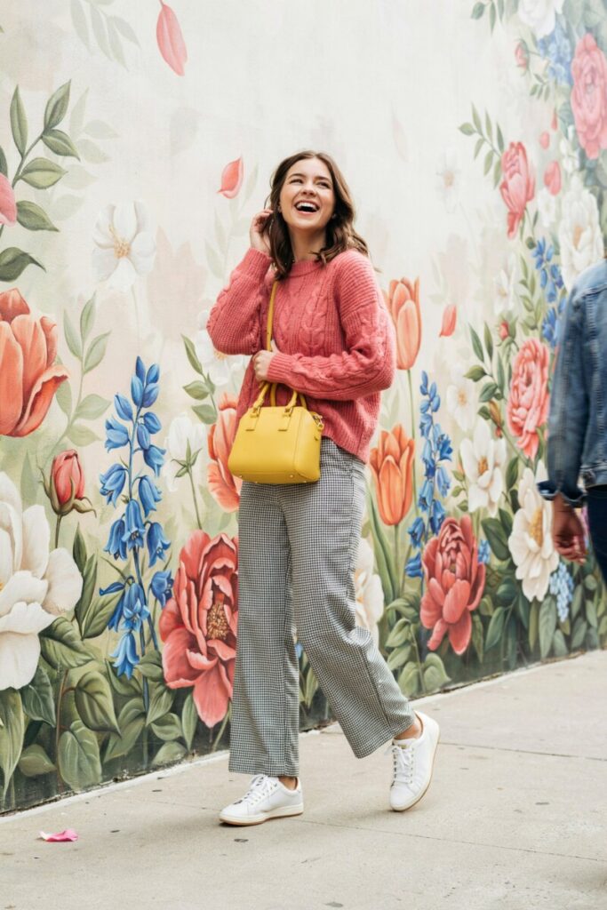 Bold Color Pop Outfit